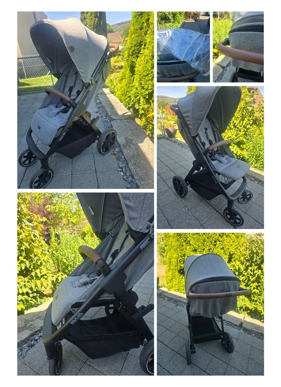 ABC Design Carrozzine: ABC Design Avus Kinderwagen grau Top Zustand – Usato da Rothrist venduto da mia_vl8k 7