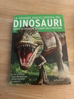 Dinosaur Encyclopedia Book Italian Text Good Condition