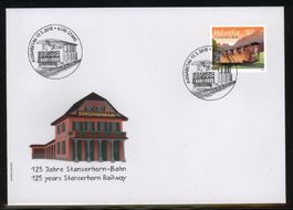 2018, FDC, Sondermarke 125 Jahre Stanserhornbahn (Nr. 1682)