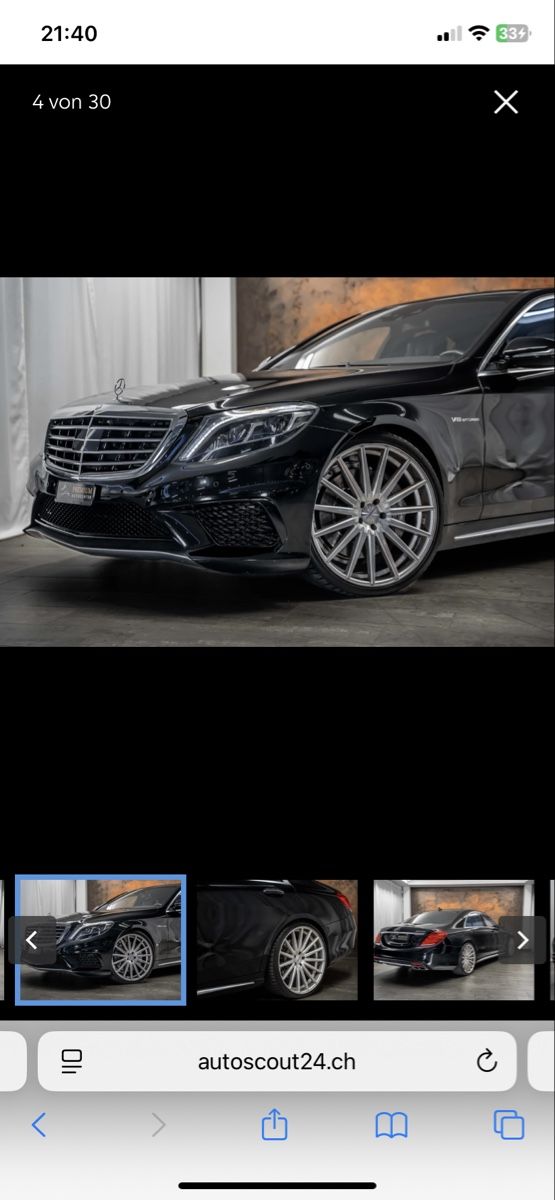 Mercedes-Benz Automobili: Mercedes s63 amg – Usato da St.gallen venduto da miki_shady 8