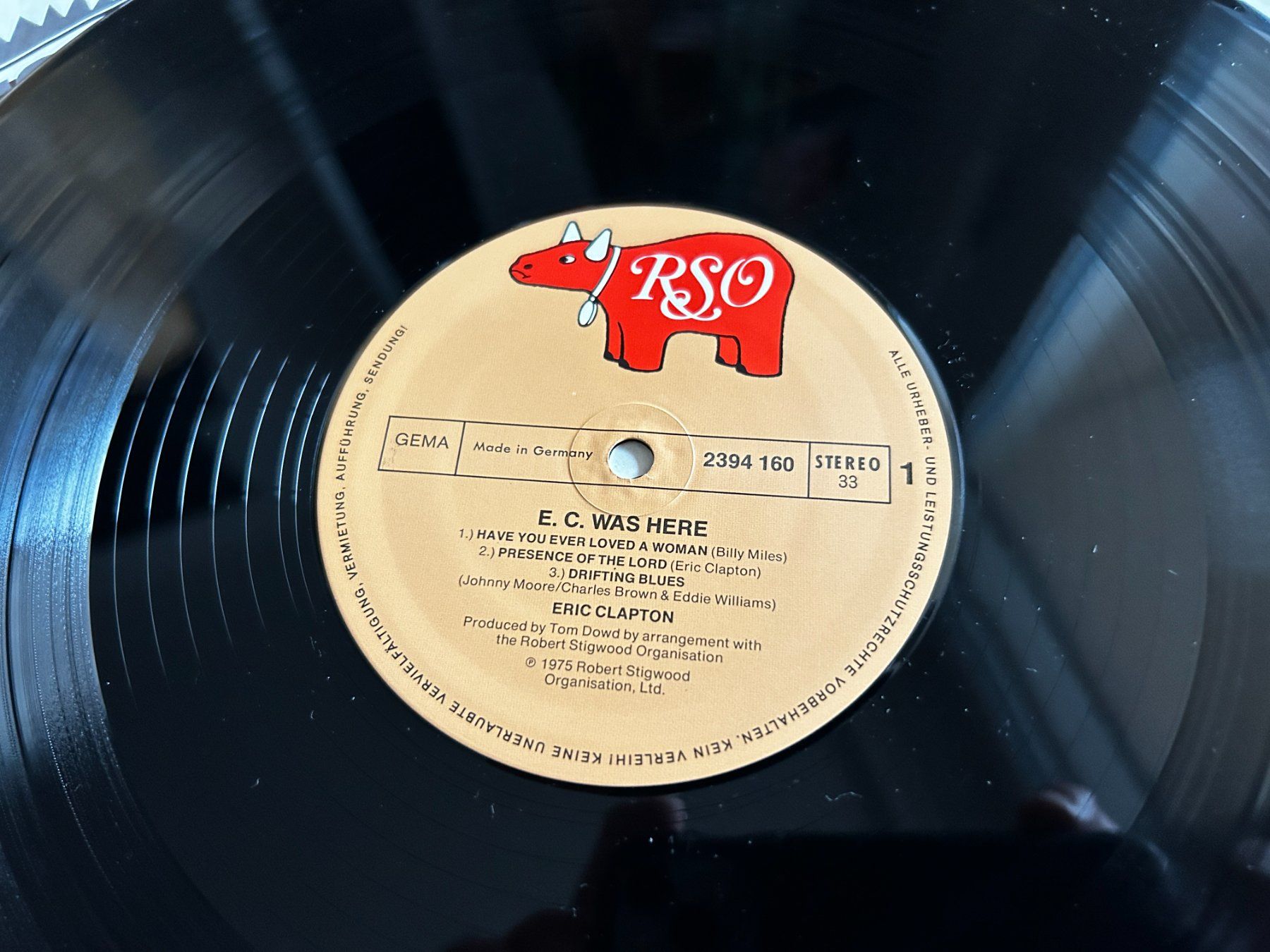 Dischi in vinile: LP Vinyl Eric Clapton - E.C. was here, DE1978 – Usato da Steinach venduto da Jaguare1961 2