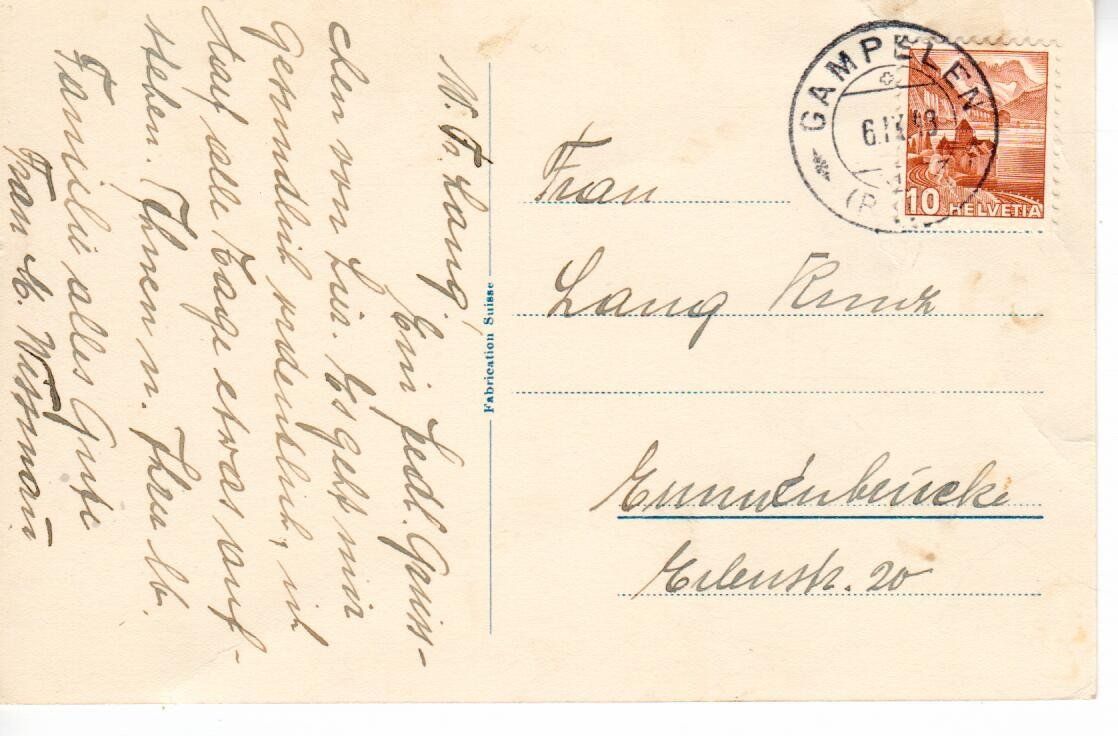 Cartes postales: Post Gampelen – D'occasion à Wolhusen par Curver9 1