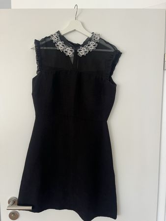 Sandro Paris Kleid, Grösse 36, Schwarz, Neuwertig! Top