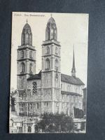 AK 1912 Zürich Grossmünster  gebraucht  (G3660)