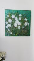 Handgemaltes Acrylbild (Unikat), Pusteblumenwiese