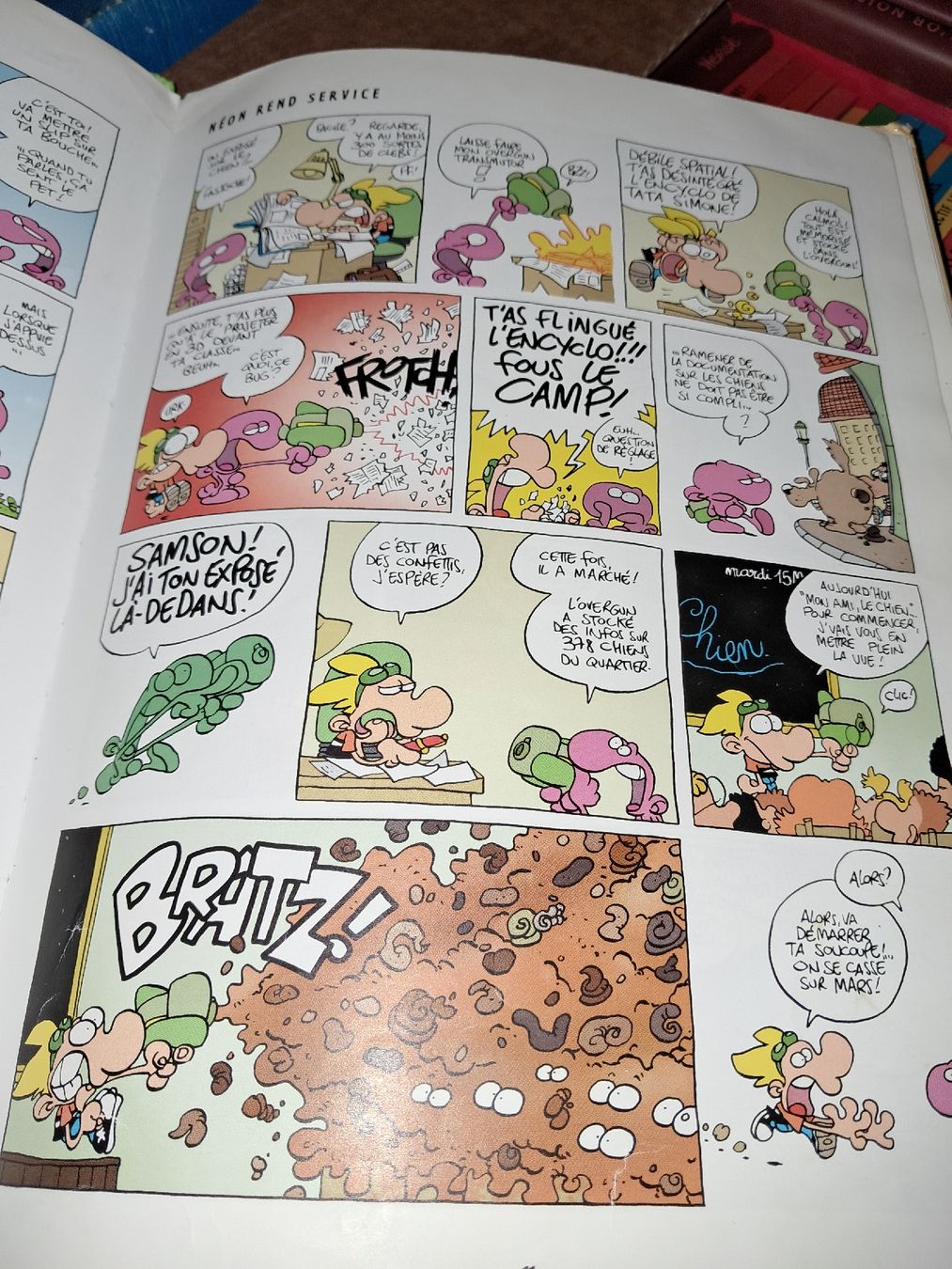 Comics: Samson Neon Mon copain de la terre – Gebraucht aus Le locle von juliensaran 2