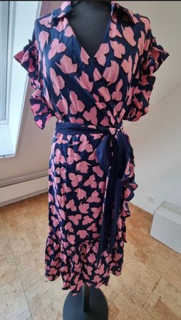 Robe ☀️Diane von Furstenberg☀️ portefeuille wrap Grösse L