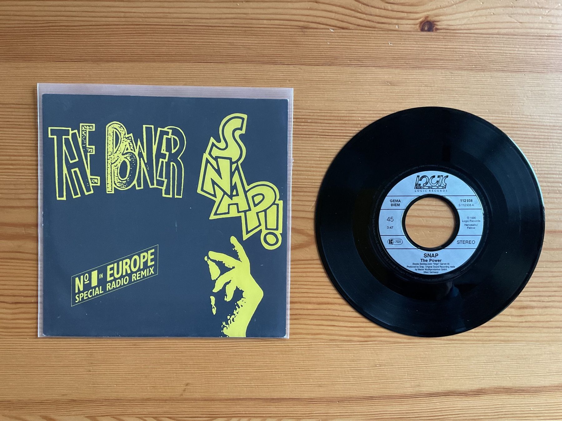 Vinyles: Single 7’’ - SNAP ! / The Power – D'occasion à Ocourt par ocourtois