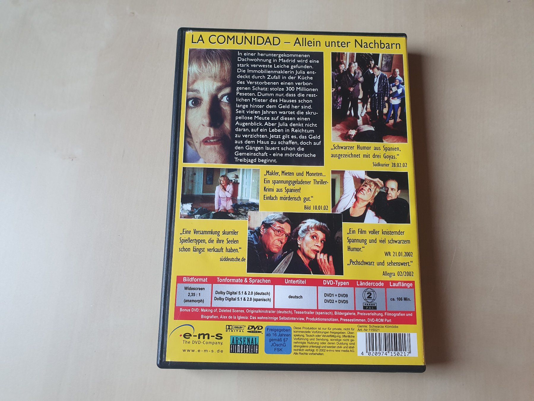 Tutti i DVDs: Allein unter Nachbarn – Usato da Stansstad venduto da collectorsshop 1