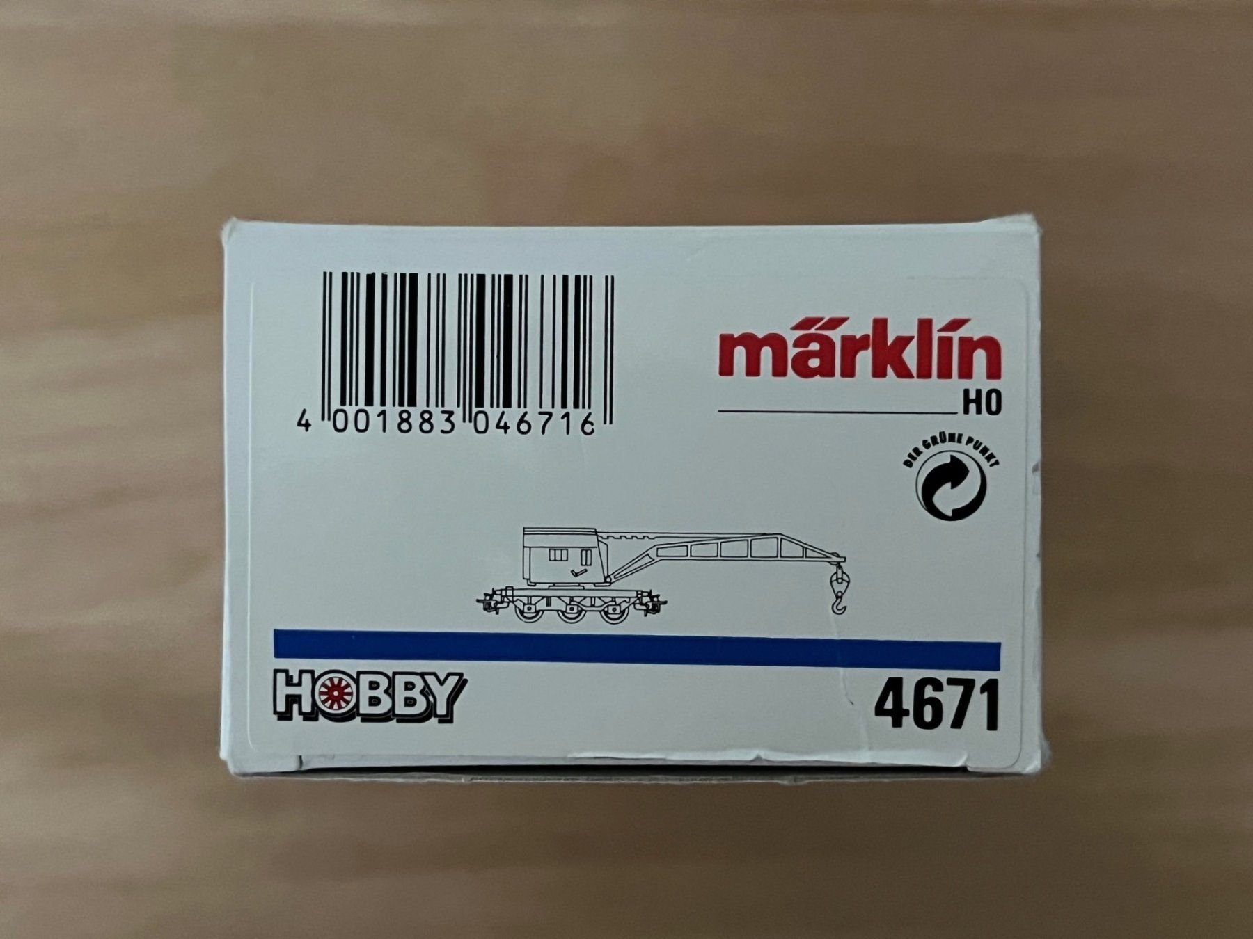 Märklin Modellini di ferrovie: Märklin Hobby - Kranwagen – Usato da Winterthur venduto da dond1 2