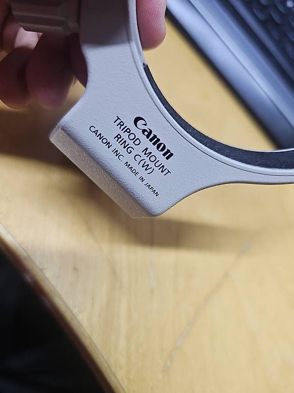 Canon Supporti a parete: Canon Stativschelle / Tripod Mount Ring C (W) – Usato da Zweidlen venduto da dawkus 2