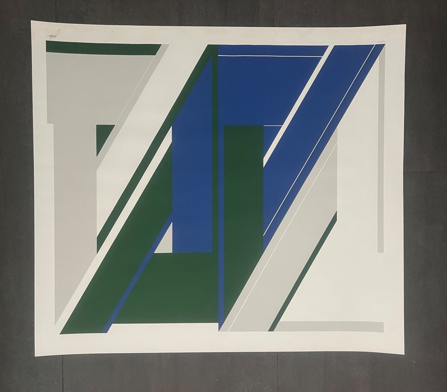 Grafiken & Lithographien: Heinrich Gisler, handsigniert und nummeriert – Gebraucht aus Rain von Pic-Ass 4