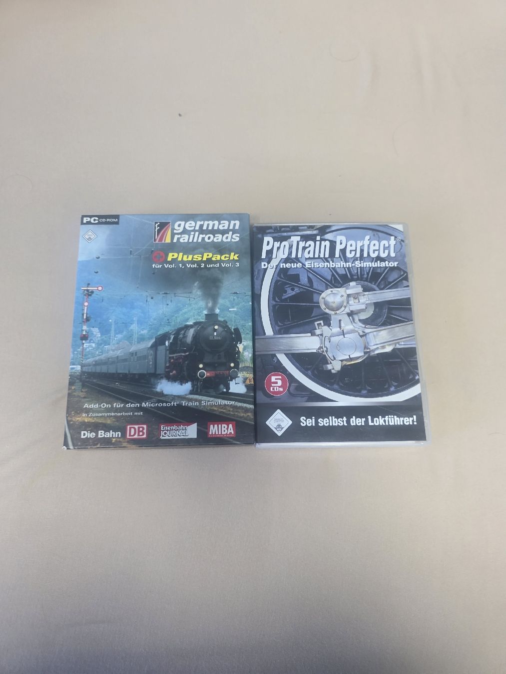 Microsoft Jeux: ProTrain Perfect & German Railroads PlusPack – D'occasion à Klingnau par tom_rd6b