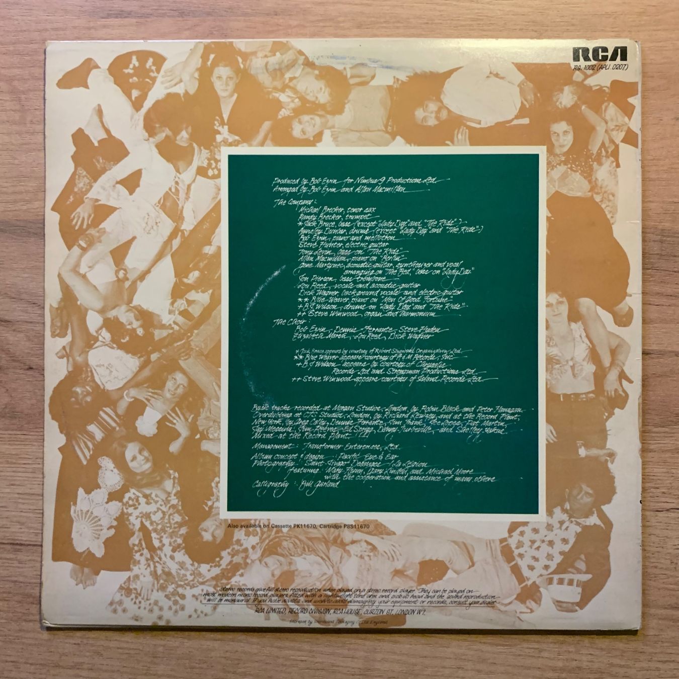 Schallplatten: LOU REED - BERLIN...RE UK...VG+/VG+ – Gebraucht aus Gals von Diskopatshop 1