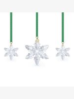 Swarovskistern Ornament 3-er Set 2024