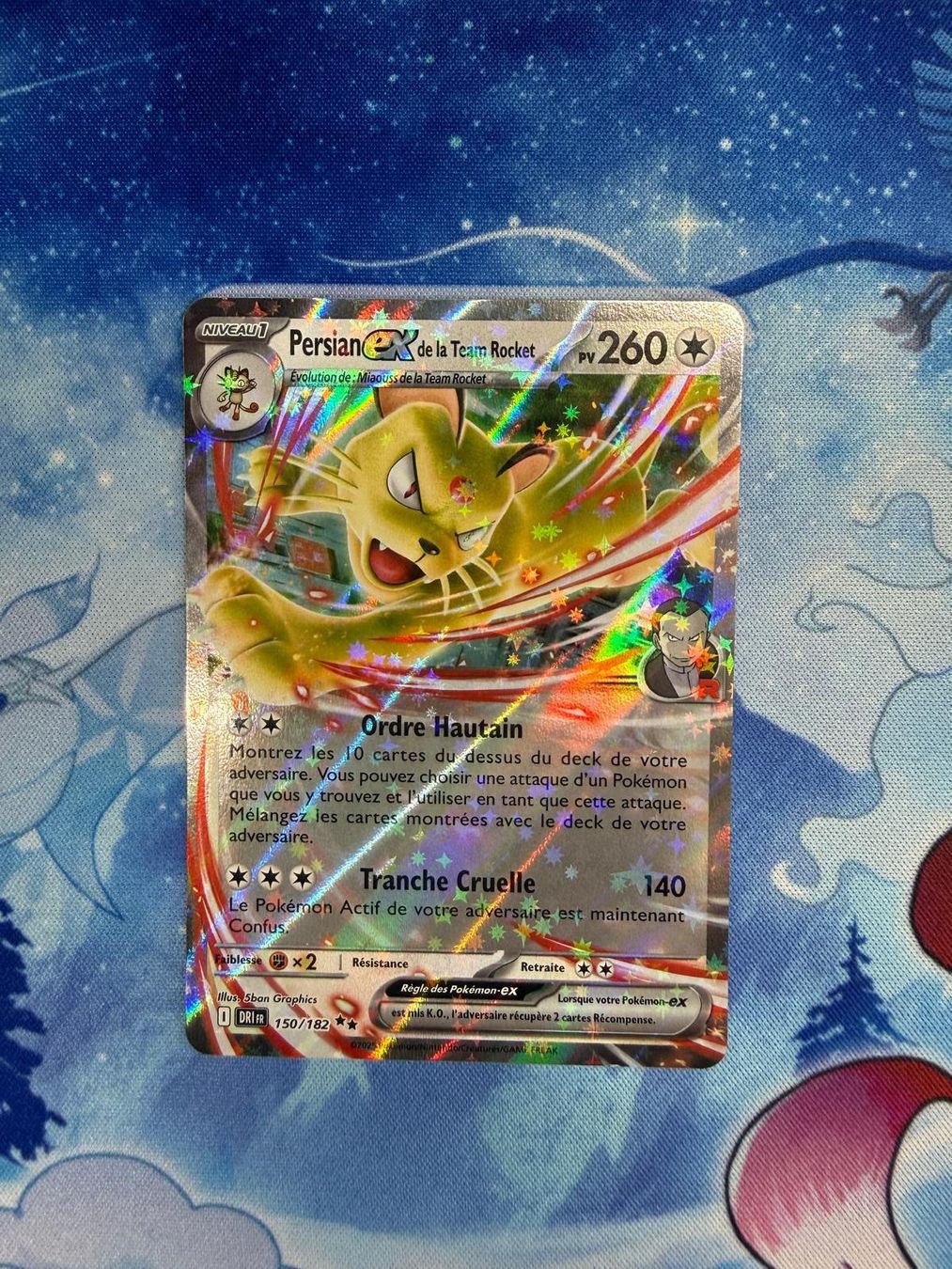 Pokémon Carte collezionabili: Persian EX - DRI 150 FR – Nuovo (secondo la descrizione) da Courgenay venduto da ScamBoxOff