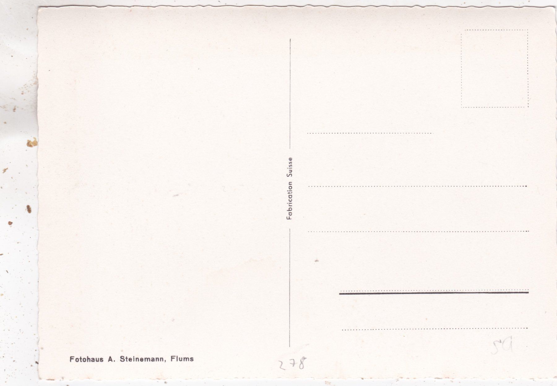 Cartoline postali: Flumserberg Tannenbodenalp – Usato da Herisau venduto da Lisegrat2008 1