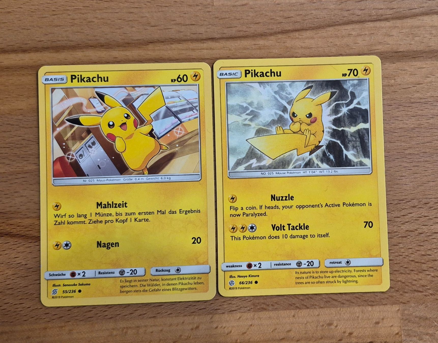 Pokémon Carte collezionabili: Pikachu-Karten (2 Stk.) – Nuovo (secondo la descrizione) da Thun venduto da Ryyf