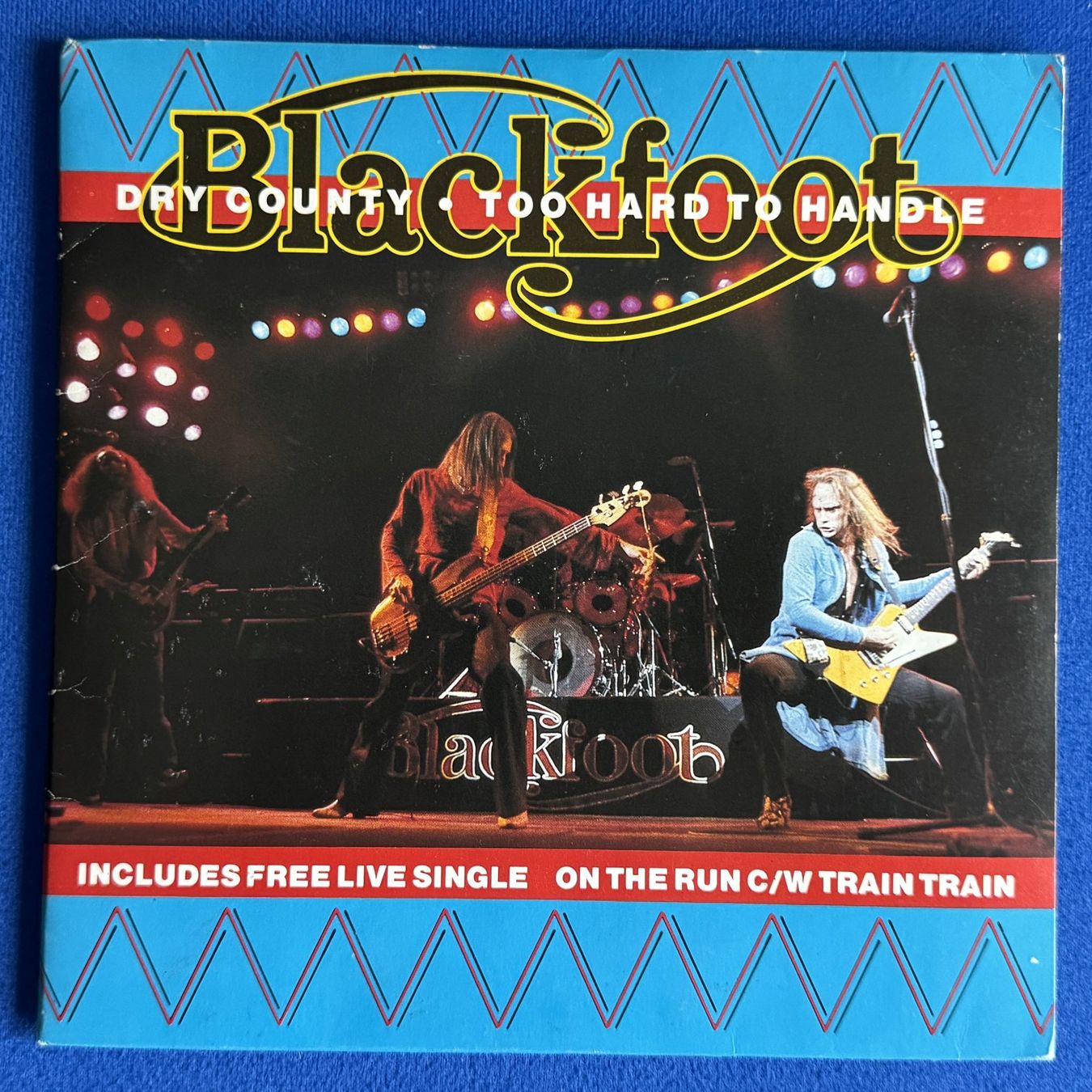 Vinyles: Blackfoot - Dry County - Doppel Single 7" – D'occasion à Triesen par Ot1100