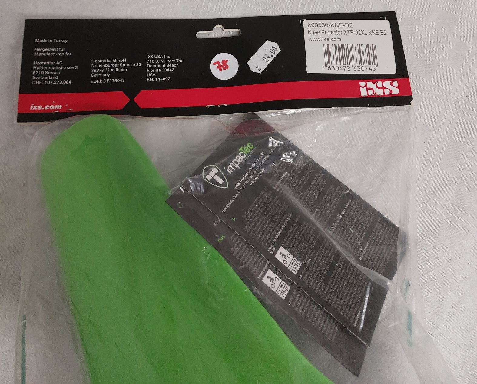 IXS Protezioni & Imbottiture: IXS universal Knieprotektoren – Nuovo (secondo la descrizione) da Niederuzwil venduto da MP-plasch 1