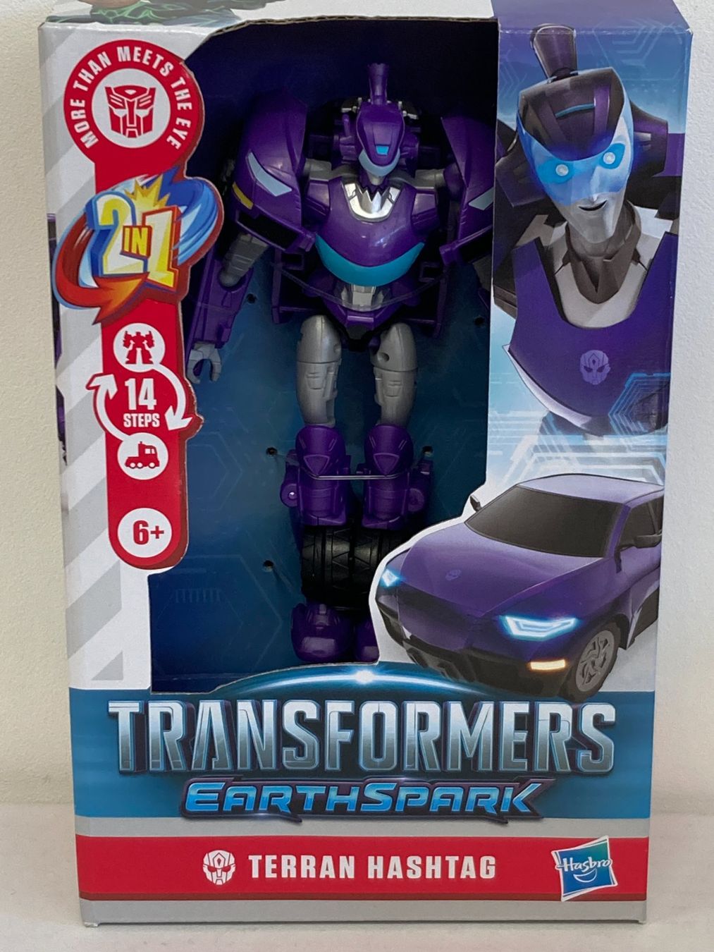 Hasbro Statuette: TERRAN HASHTAG 15 cm TRANSFORMERS ACTION FIGURE Earthspark – Nuovo e nell'imballaggio originale da Vezia venduto da Aquarius_Age