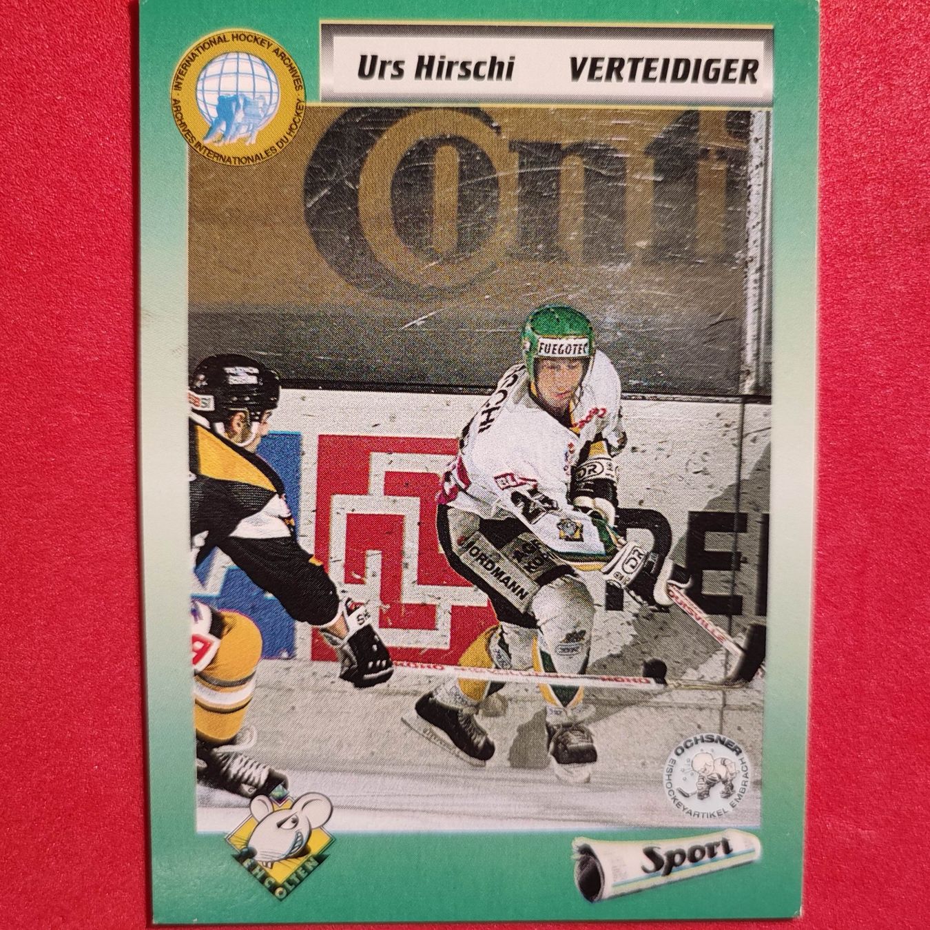 Sammelbilder & Trading cards: Urs Hirschi - EHC OLTEN - 1993/94 – Gebraucht aus Dübendorf von kb86_MOVIE