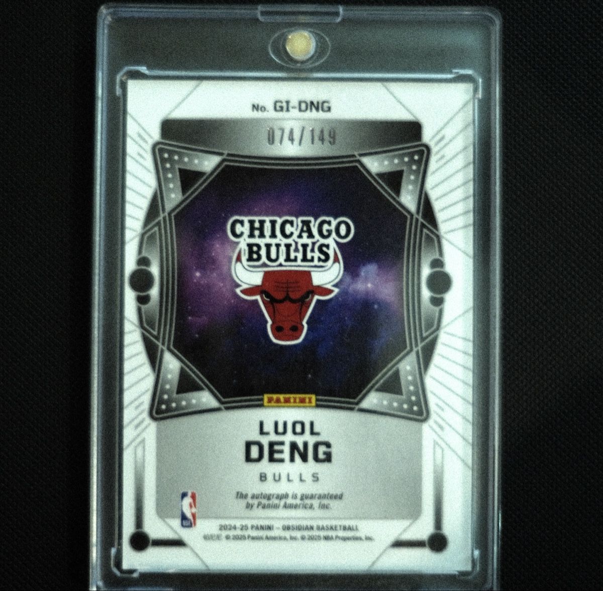Nba Carte collezionabili: Luol Deng Galaxy Ink (74/149) – Nuovo (secondo la descrizione) da Lenzburg venduto da fastbreakcards 1
