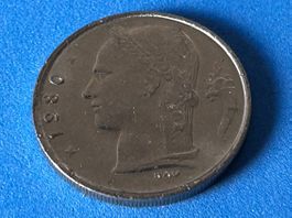 Belgium - 1 Franc (Dutch text) 1980