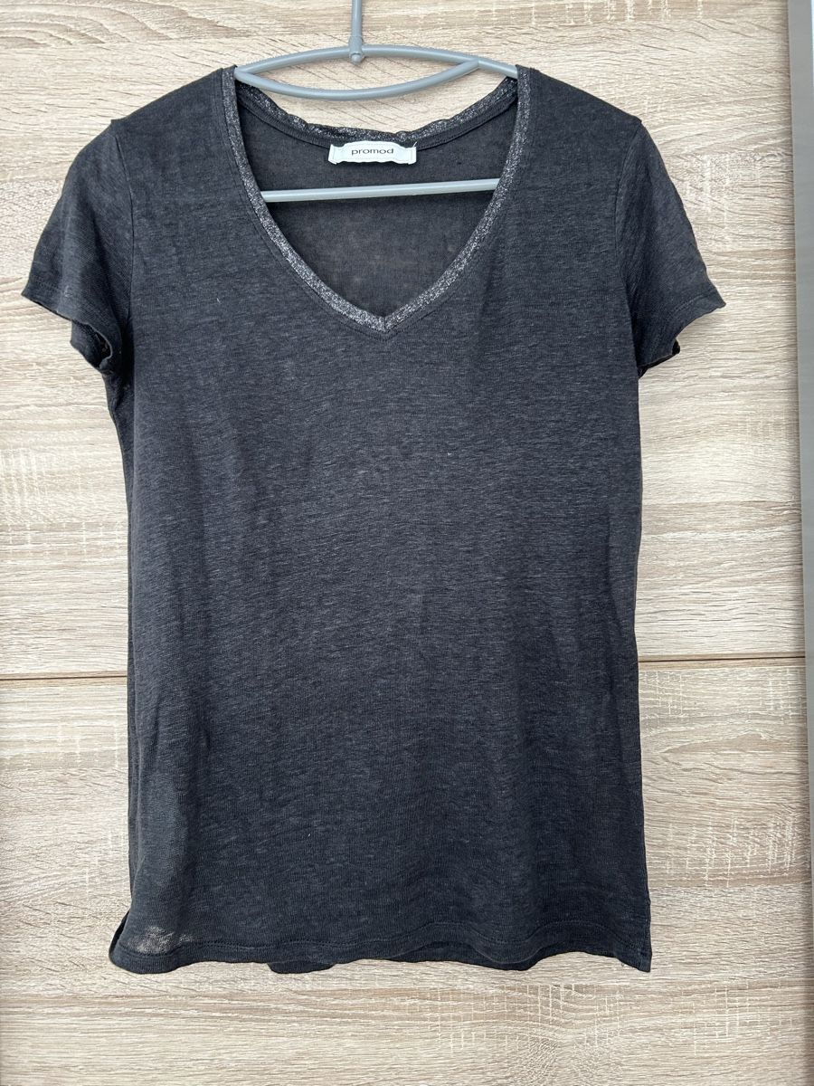 T-shirt: T-shirt lin Promod – Usato da Lausanne venduto da naranjo