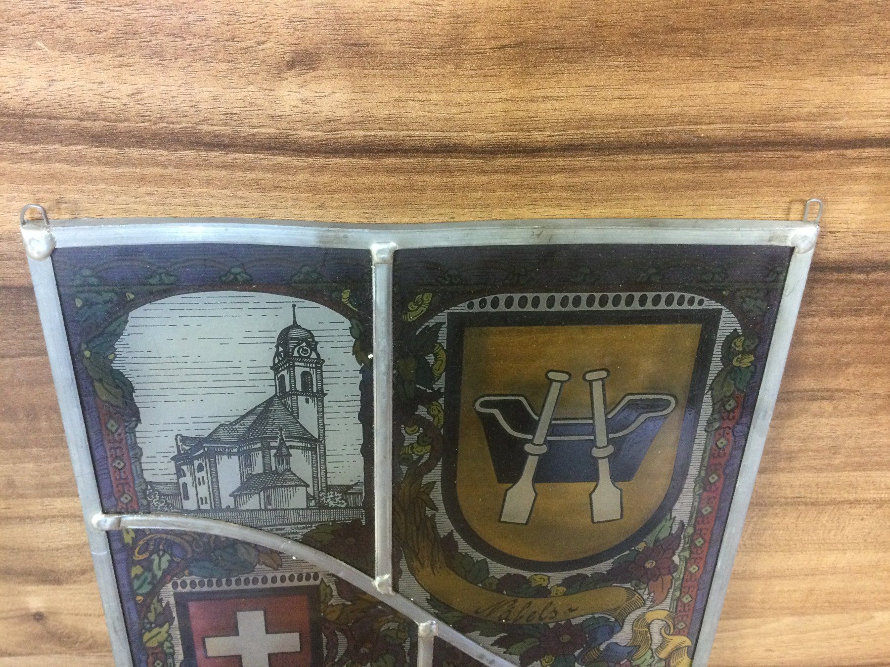 Altro in Antiquarato & Arte: Gebrauchte Wappenscheibe Näfels Kirche Kanton Glarus – Usato da Wangen SZ venduto da kuriosum12 4