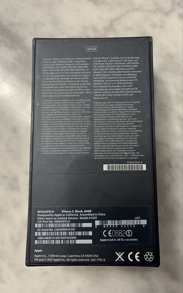 Apple Portables: IPhone 5 64GB – D'occasion à Teufenthal AG par cascada564 3