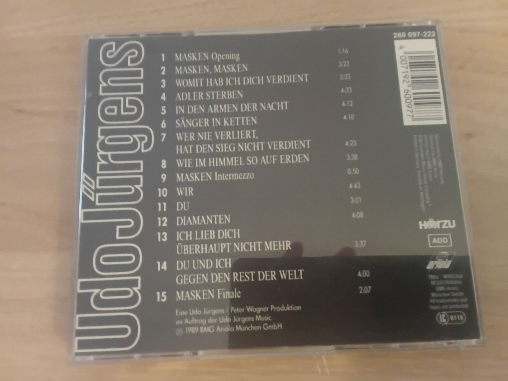 CD: Udo Jürgens – Usato da Liebefeld venduto da CD-Urs 1