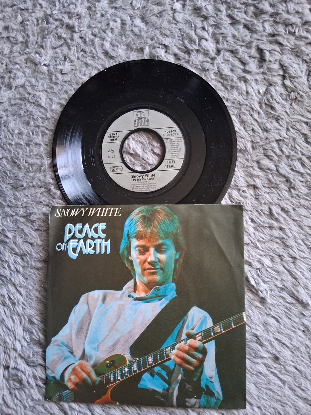 Dischi in vinile: SNOWY WHITE     PEACE ON EARTH    7NER SINGLE – Usato da Wetzikon ZH venduto da Ramones01