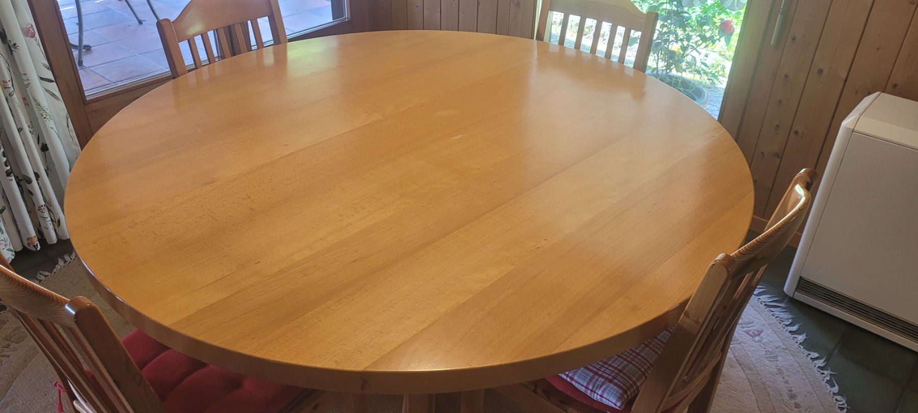 Tische: Massivholz Tisch Buche 148cm – Gebraucht aus Muri AG von Kat8 1