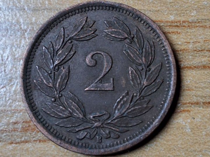 Toutes les monnaies: 2 Rappen 1936 - Selten! – D'occasion à Münchenstein par purbach1 1