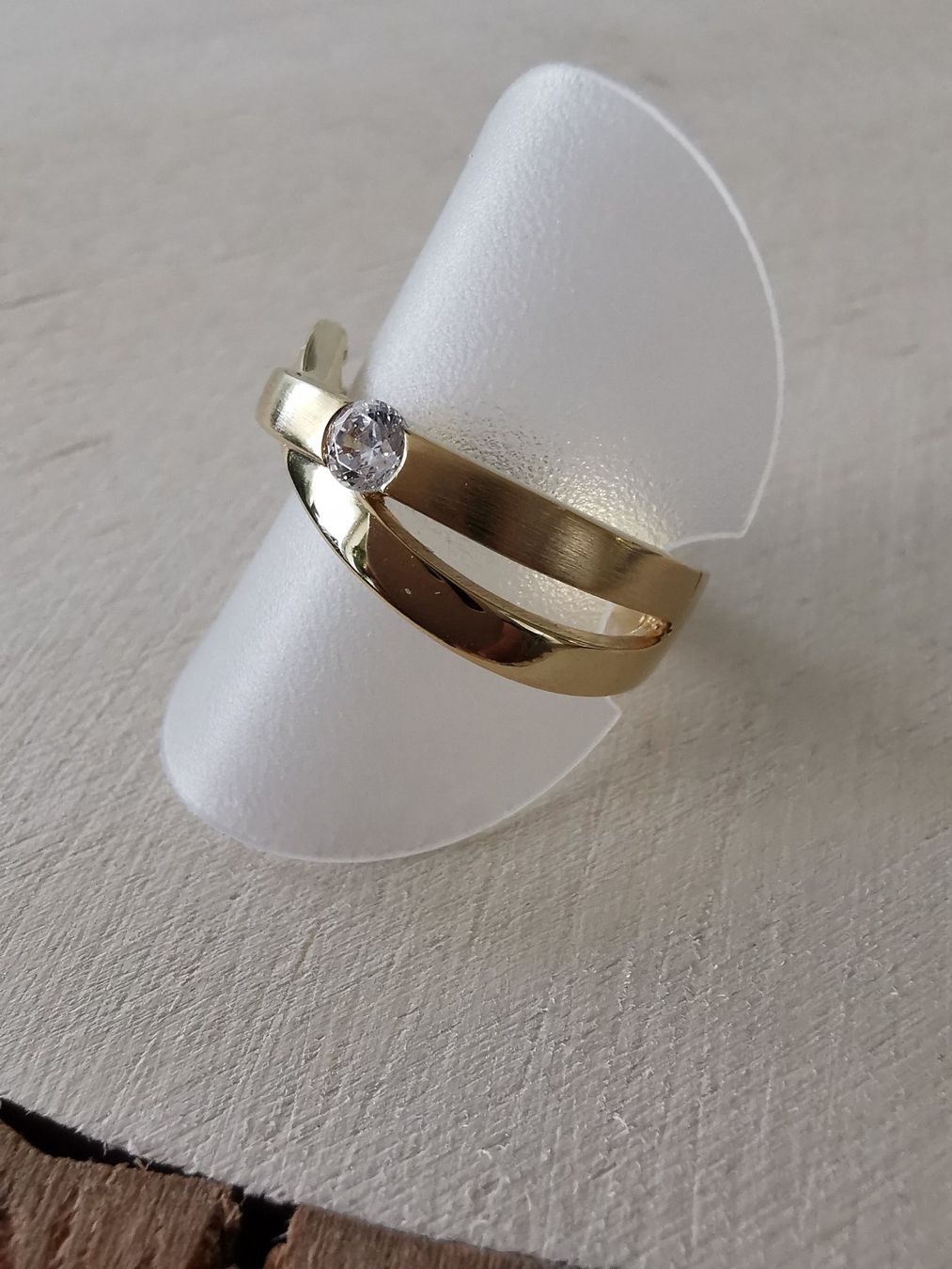 Altri gioielli: schlichtes 2-teiliges Set - 18Kt. GG mit Zirkonia – Nuovo e nell'imballaggio originale da Dierikon venduto da Vittorio57 4
