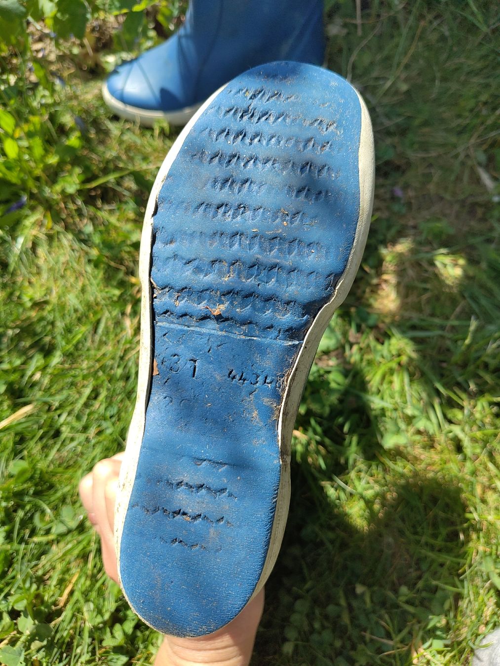 Scarpe per ragazzi: Kautschuk Gummistiefel, Grösse 31,  – Usato da Wattwil venduto da Cha07 1