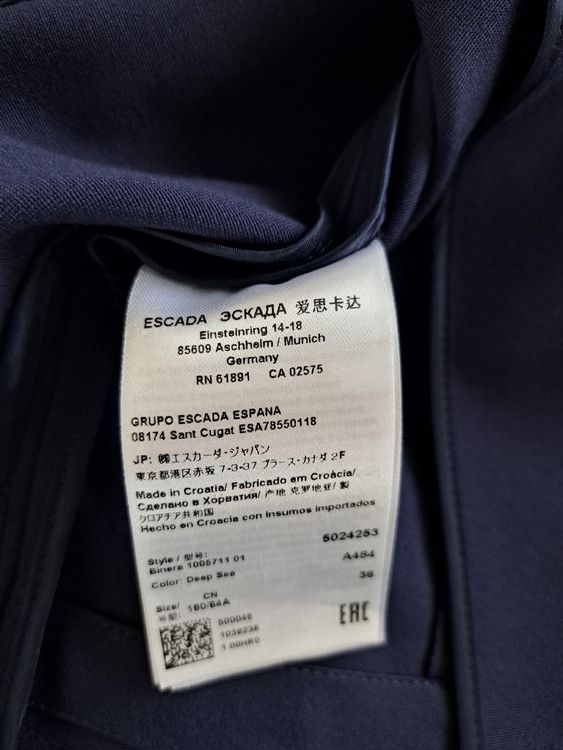 Escada Vestes: Escada Sport Blazer Kurzblazer Gr. 36 – Neuf (Voir description) à Lachen SZ par Ruki01 6