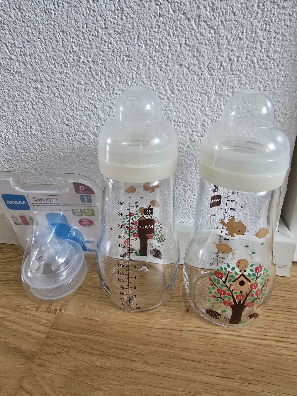 Mam Pasti del neonato: MAM Glas Babyflaschen NEU – Nuovo (secondo la descrizione) da Sulgen venduto da Seven_Speed