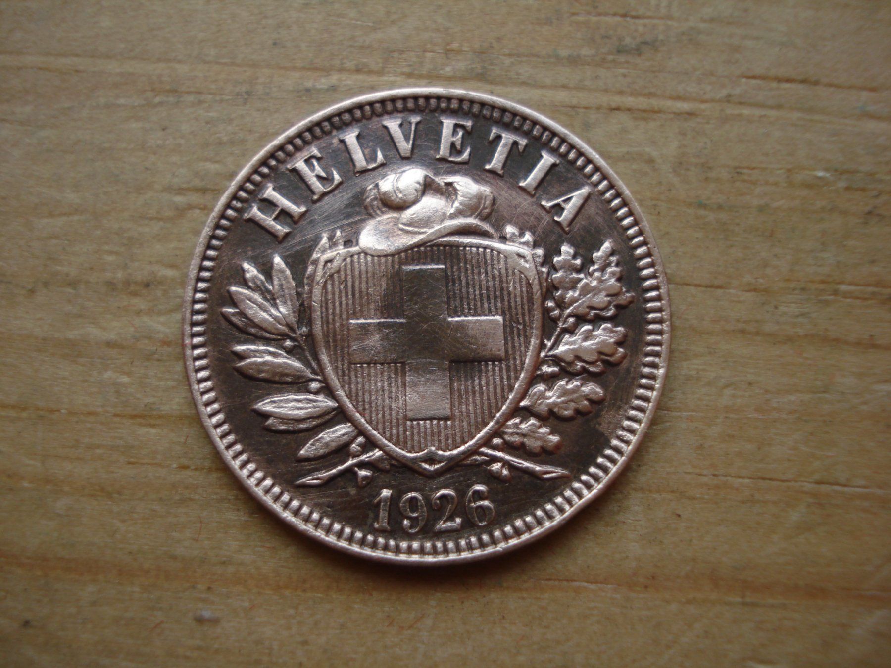 Tutti le monete: (N1) 2 Rappen  1926  VZ – Usato da Erlach venduto da Net-Coins