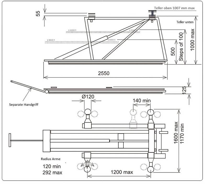 Hebebühne & Wagenheber: Mobile Scheren Hebebühneoriginal 5500 KFZ Hebebühne – Gebraucht aus Obernau von san_876m 3