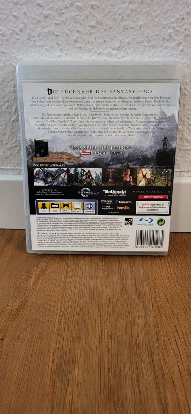 Sony Spiele: PS 3 - Skyrim – Gebraucht aus Münsingen von Heroism2010 1