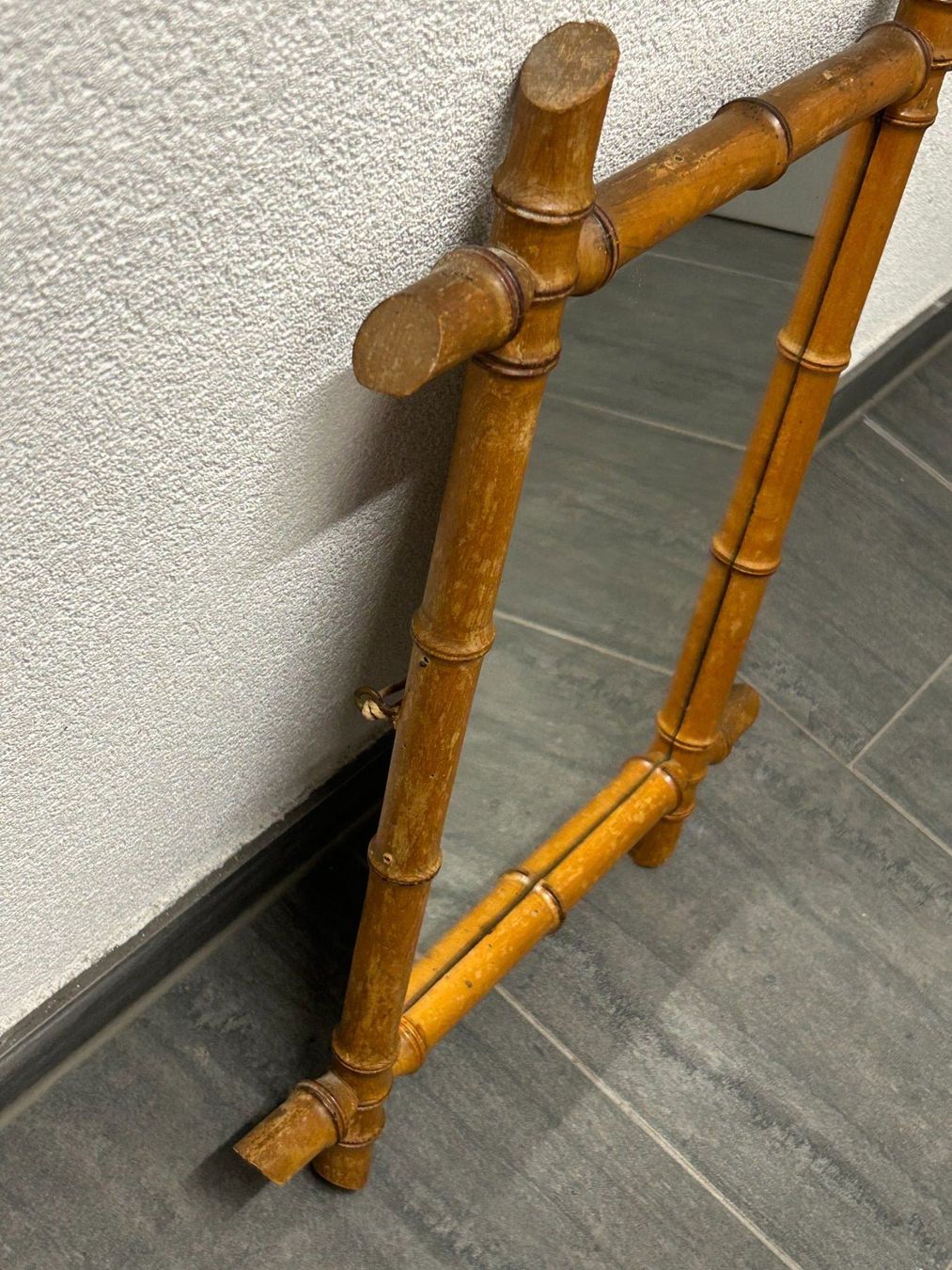 Specchi: Miroir bambou vintage ca 1910 – Usato da Lausanne venduto da Weber1007 2