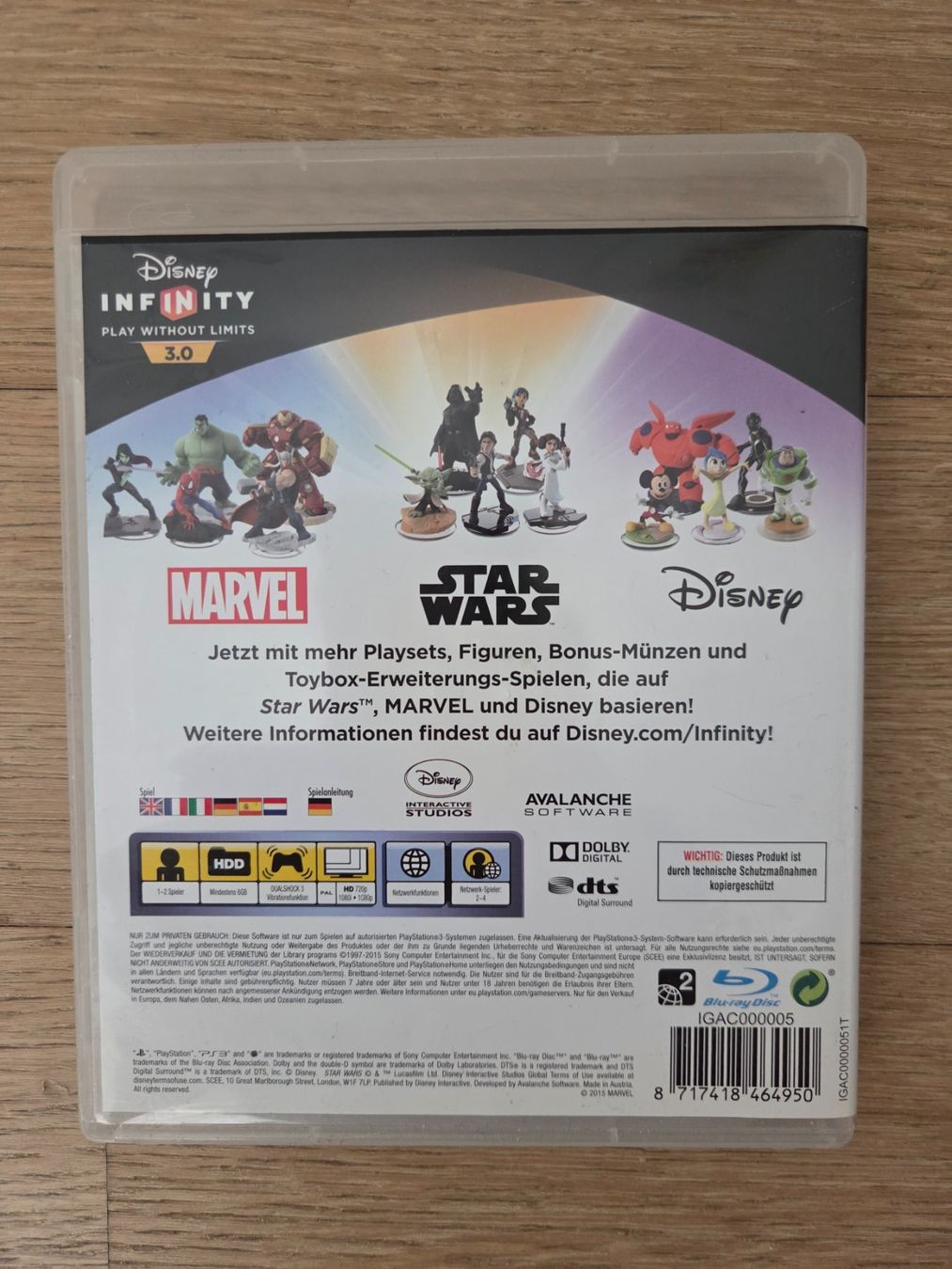 Disney Giochi: Disney Infinity 3.0 + Portal + 12 Figures + 4 Discs - PS3 – Usato da Carouge GE venduto da Gasco 4
