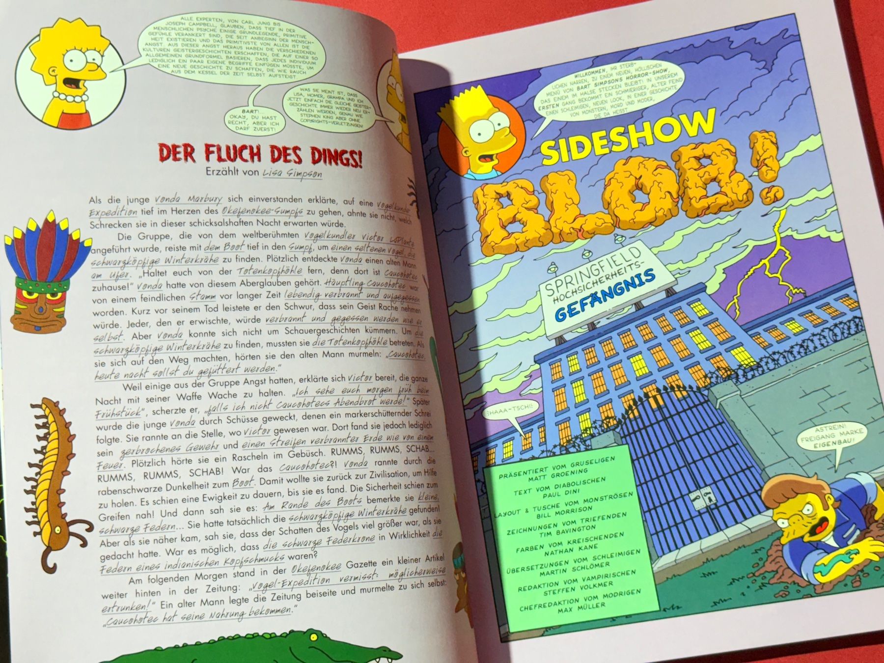 Fumetti: Bart Simpson Wusel-Grusel Halligalli Horrorshow – Usato da Zuerich venduto da SonderArt-Wertgut 2