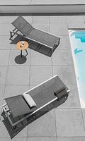 Neuwertige, stylische Sonnenliege