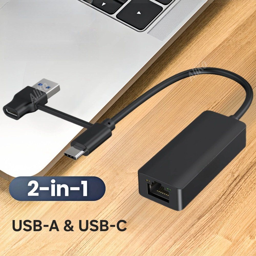 Câbles: USB -> LAN / Ethernet Adapter für Windows, MacOS, Android – Neuf avec emballage d'origine à Uster par -FPS- 3