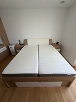 Conforama Schlafzimmer Set: Bett Schrank, Kommode, Nachtisch