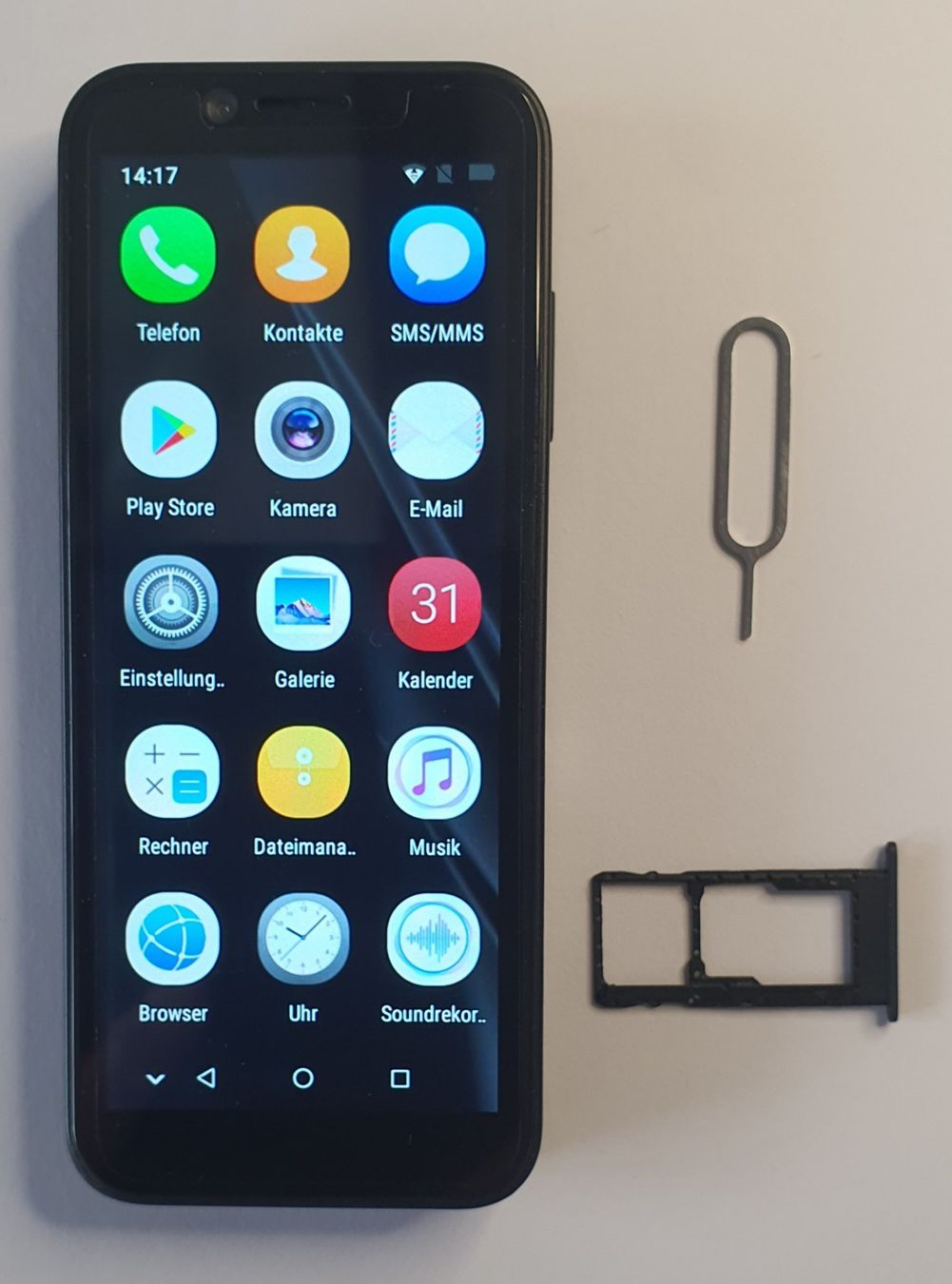 Telefoni cellulari / Smartphones: Smartphon: Jodom Model S24 pro 3G - Android / 406 – Nuovo e nell'imballaggio originale da Grenchen venduto da sale.manager 1