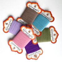 Stopfwolle Flicken Stopfen Upcycling visible mending Set 2